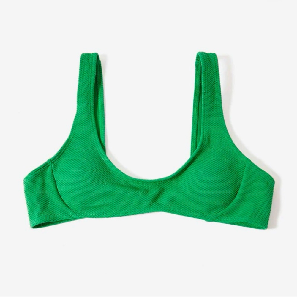 AQUA TROPIC Santa Monica - Kelly Green Bikini Top
